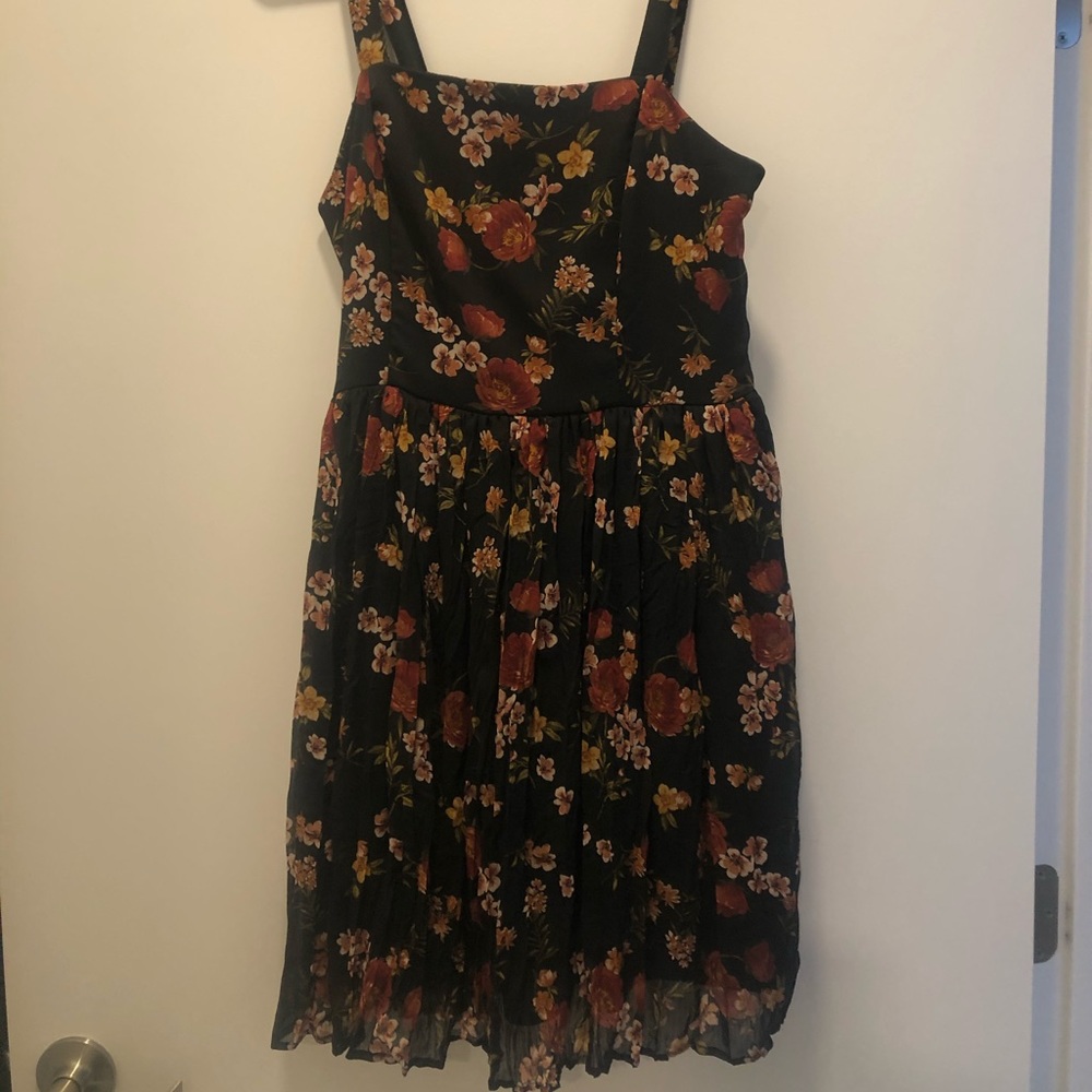 Floral Skater Dress